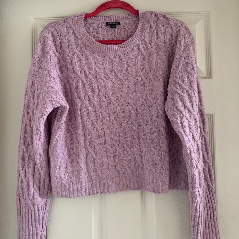 Wild Fable Cropped Knit Sweater